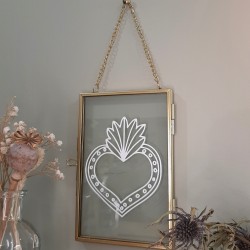 Cadre cœur sacré de Jésus