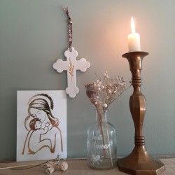 Croix blanche trilobée