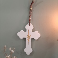 Croix blanche trilobée
